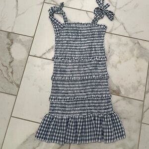 KatieJ NYC Girl's Evan Smocked Dress Size M (10)